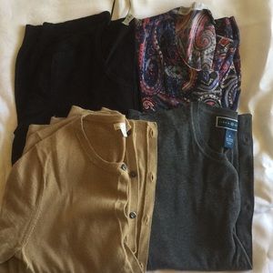 Quartet of cardigans!